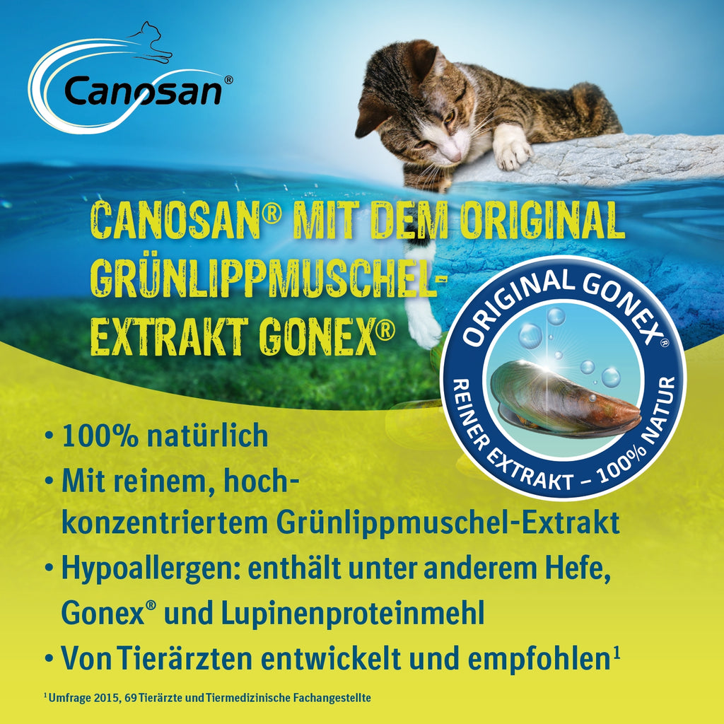 Canosan Kautabletten für Katzen 30 Stk. MHD 31.10.2026