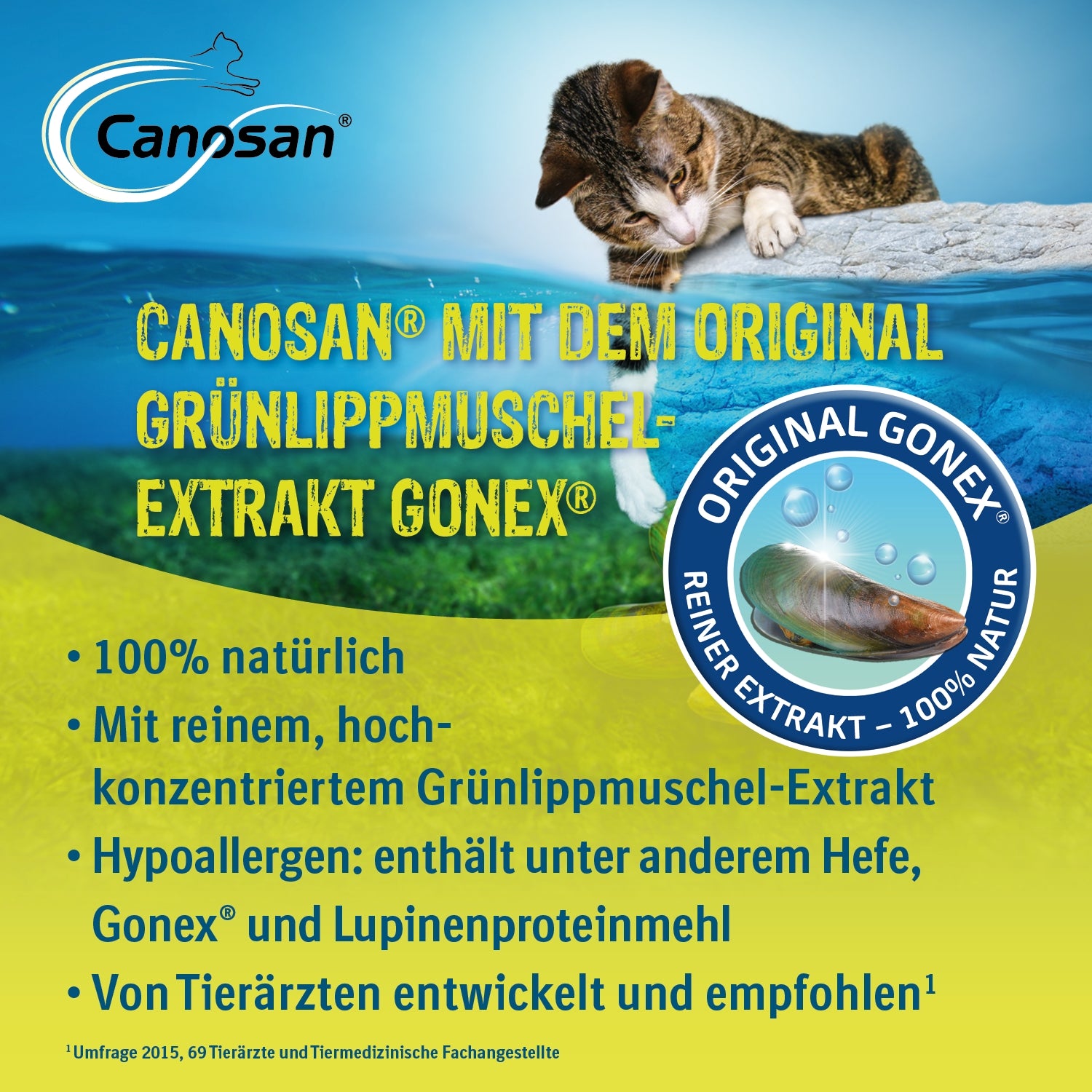 Canosan Kautabletten für Katzen 30 Stk. MHD 31.10.2026