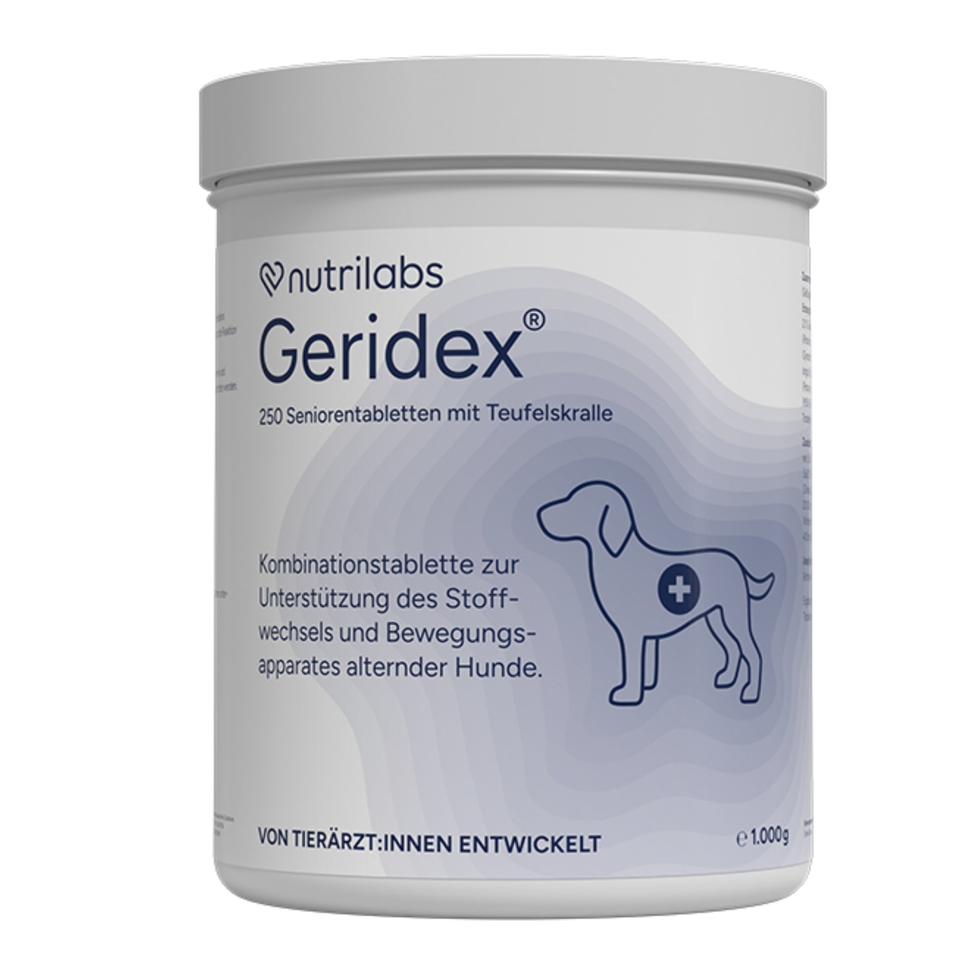 Geridex 250 Kautabletten für Hundesenioren