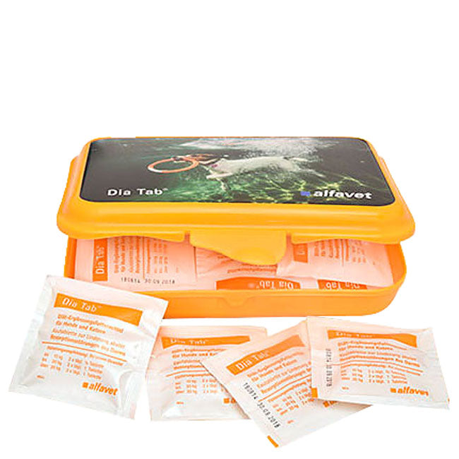 Dia Tab 20x5,5g Dose für Reiseapotheke Hund Katze