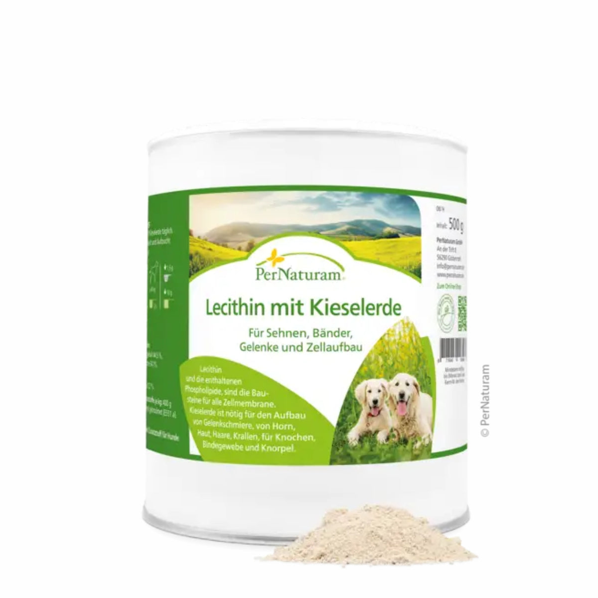 PerNaturam Lecithin Kieselerde Dog 500g MHD 05.12.2026