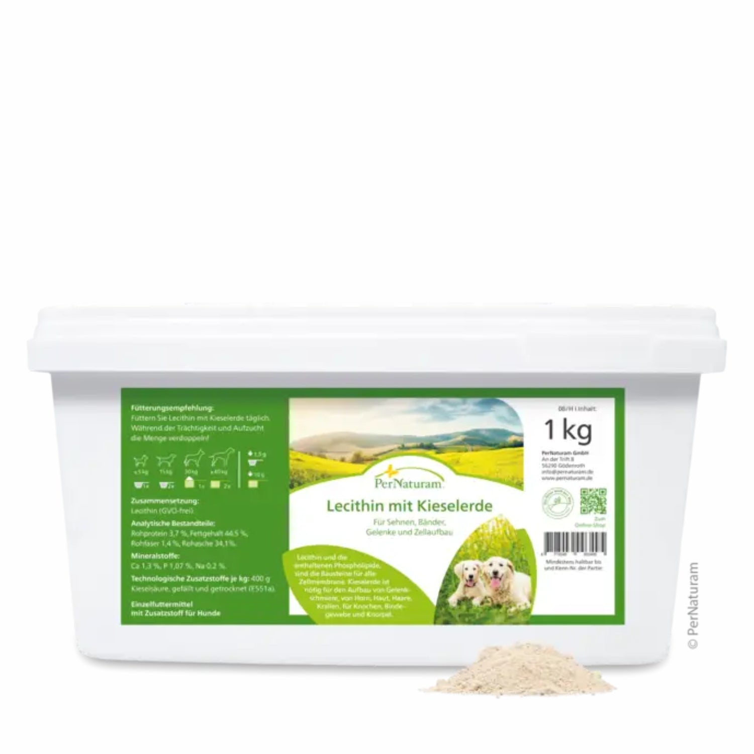 PerNaturam Lecithin Kieselerde Dog 1000g