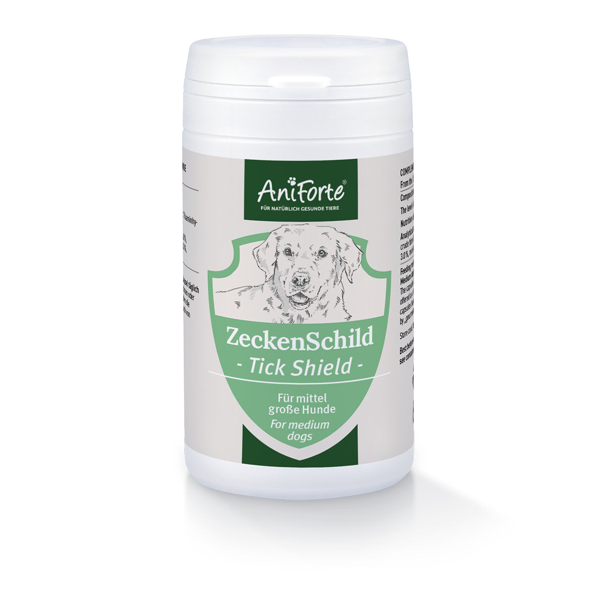 AniForteZeckenSchild Kapseln für mittelgroße Hunde von 10 - 35 kg 60Stk