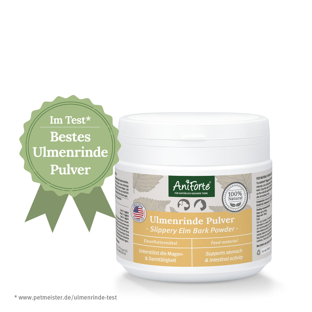 AniForte Ulmenrinde Pulver für Hund und Katze 100g