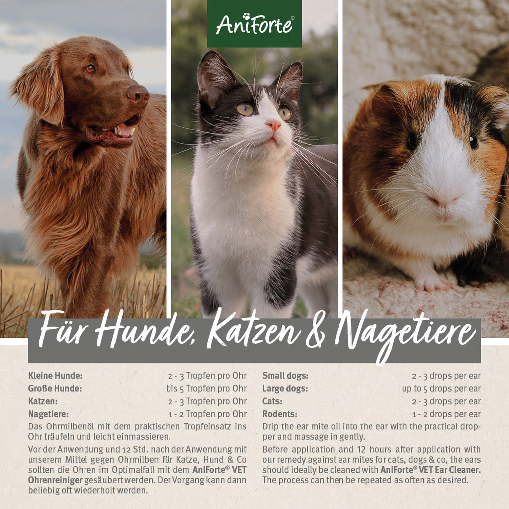 AniForte Ohrmilben Öl 50ml