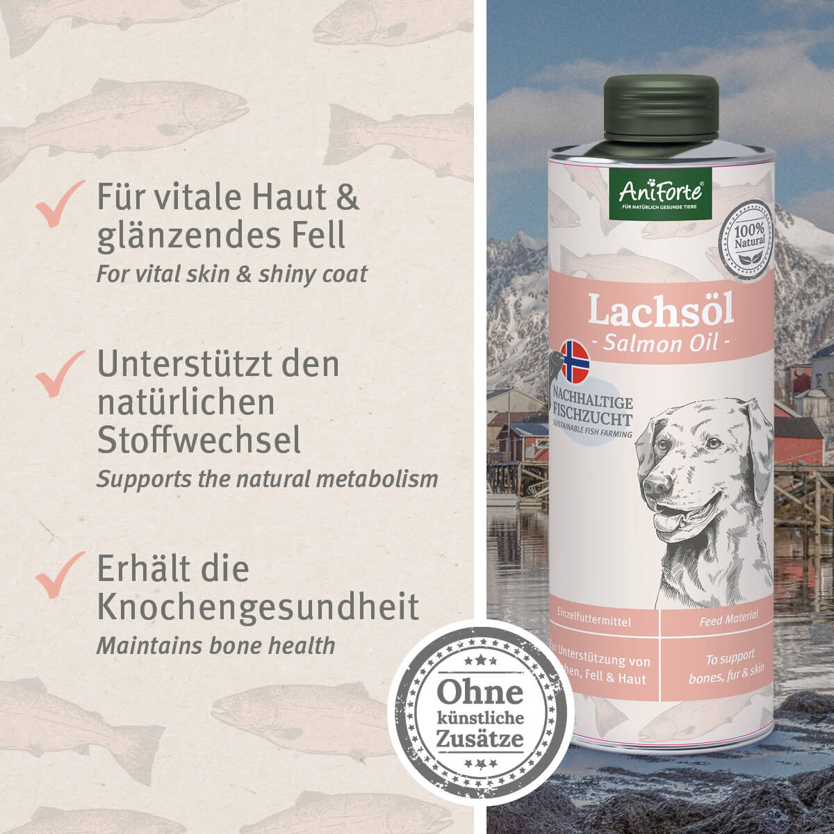 AniForte Lachsöl 500ml