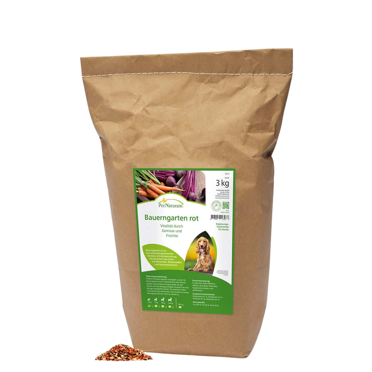 PerNaturam Bauerngarten rot 3000g