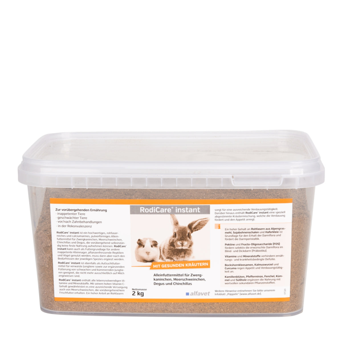 RodiCare instant 2 kg Pulver Nager appetitanregend