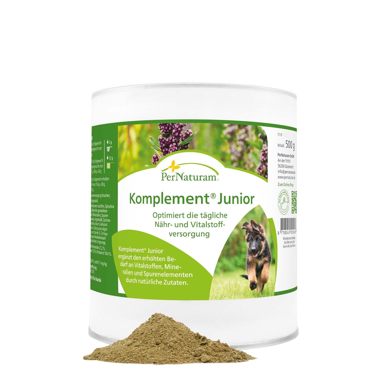 PerNaturam Komplement Junior 500g MHD 28.10.2026
