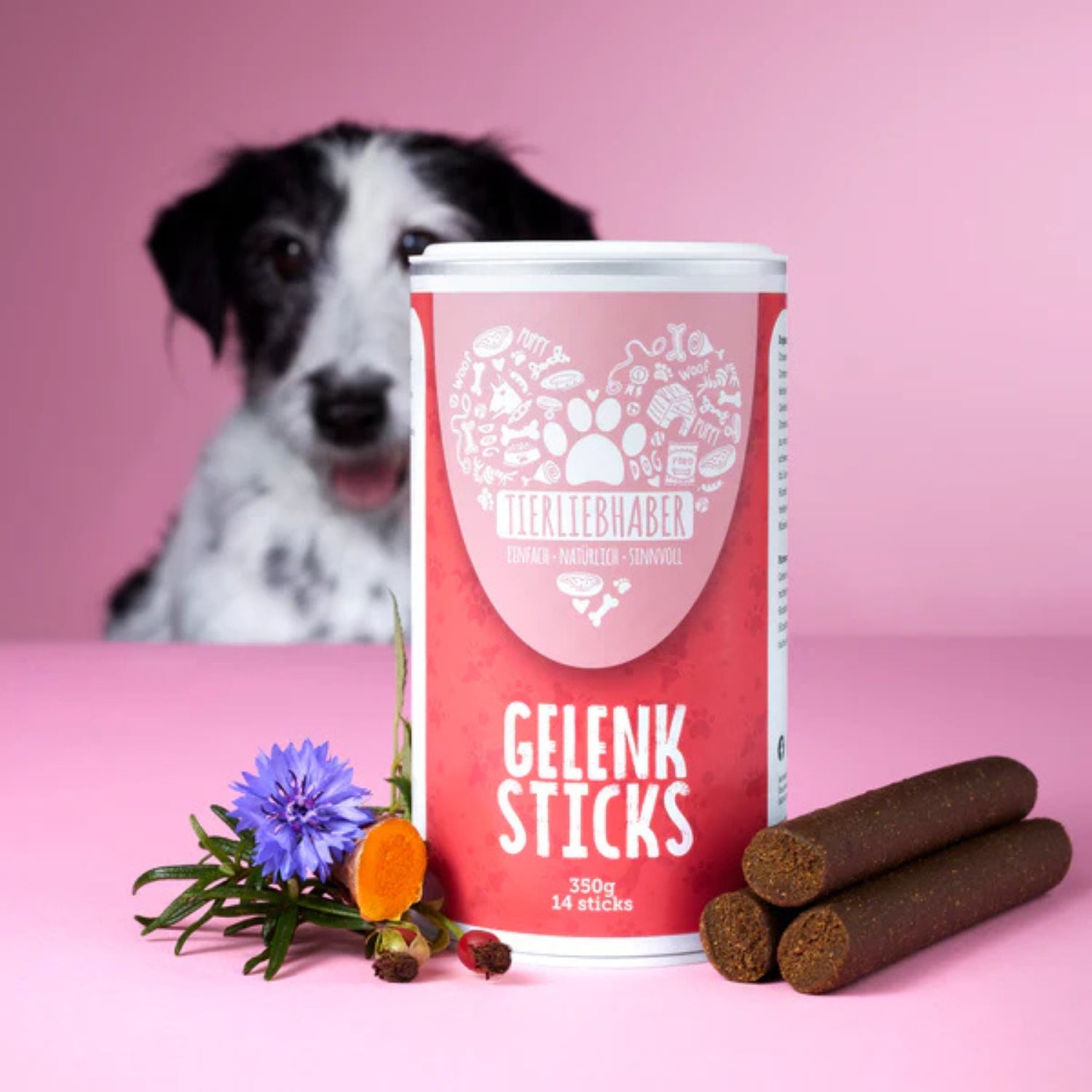 Tierliebhaber Gelenk Sticks für Hunde 14 Stück