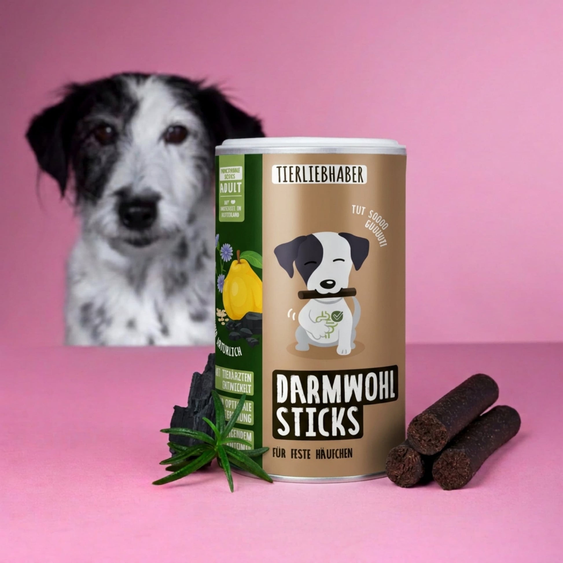 Tierliebhaber Darmwohl Sticks für Hunde 14 Stück