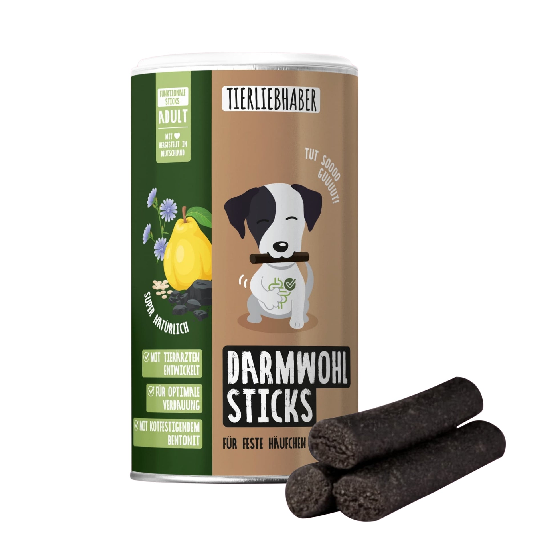 Tierliebhaber Darmwohl Sticks für Hunde 14 Stück