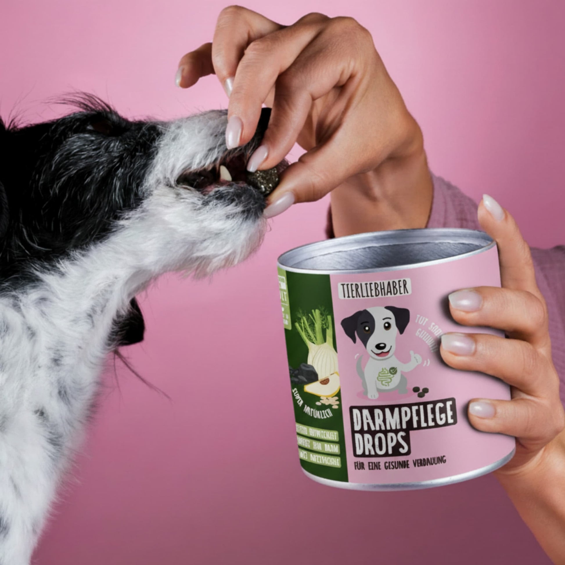 Tierliebhaber Darmpflege Drops für Hunde 350 g