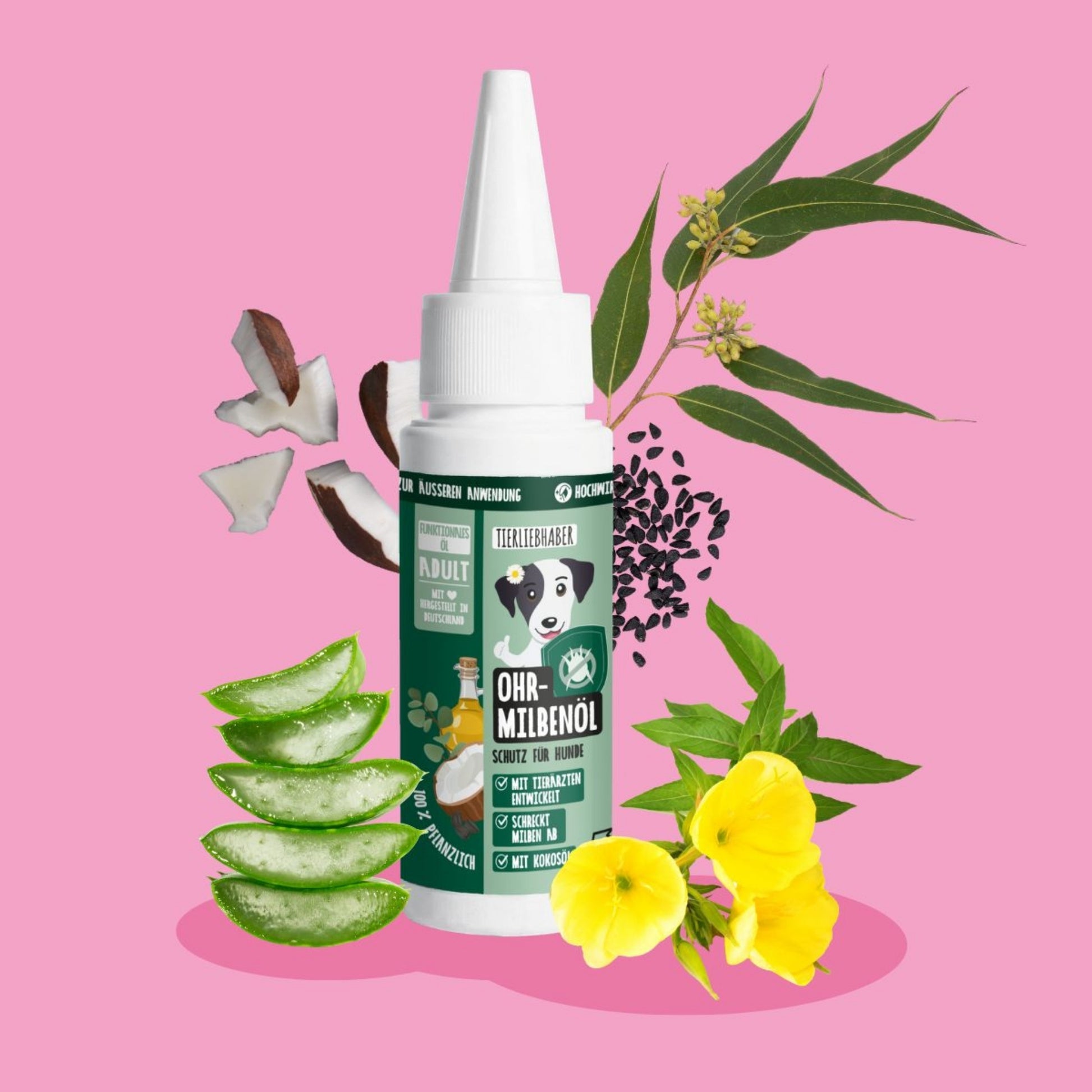 Tierliebhaber Ohr-Milbenöl für Hunde 50 ml