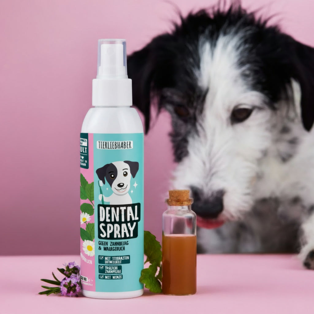 Tierliebhaber Dentalspray mit Minze für Hunde und Katzen 150 ml