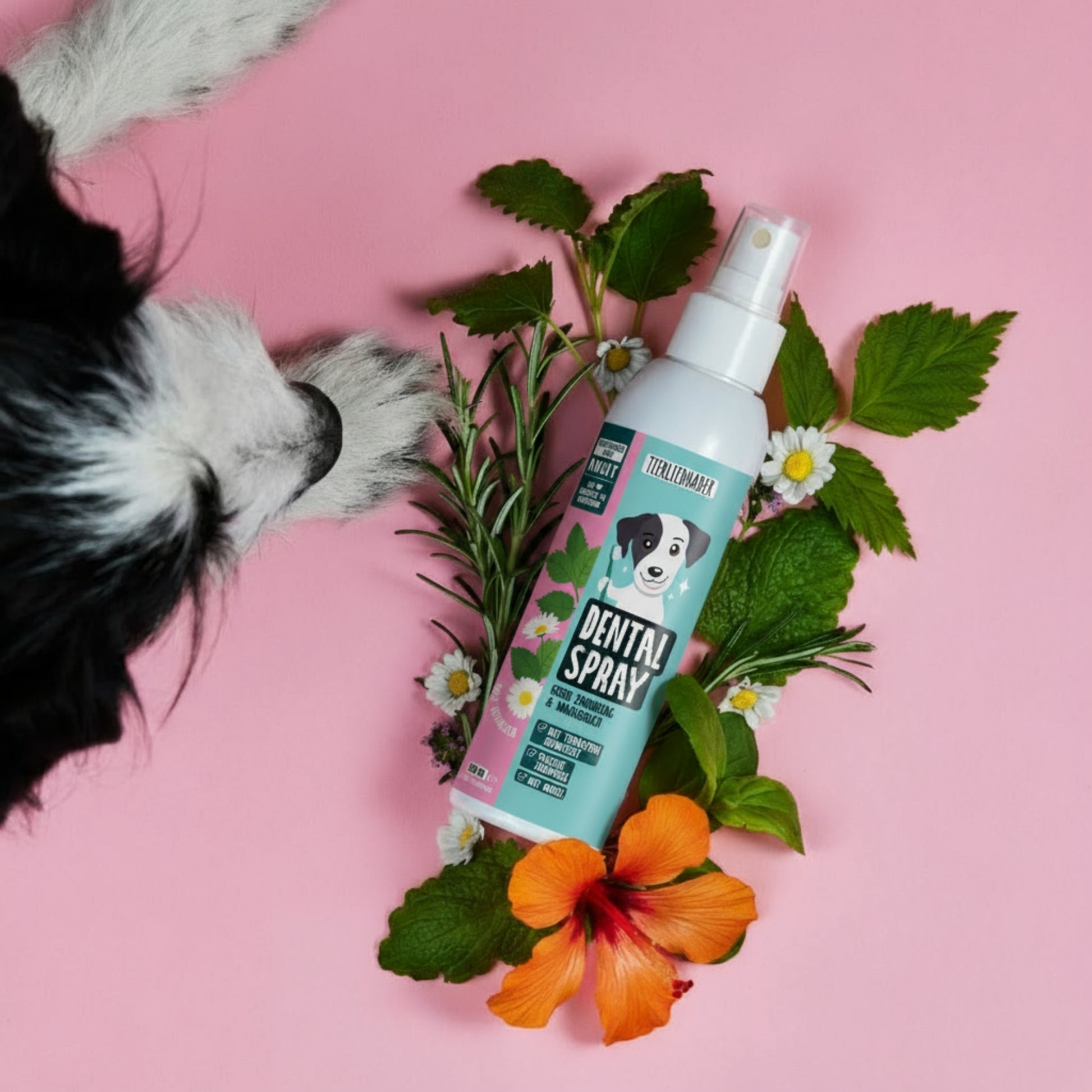 Tierliebhaber Dentalspray mit Minze für Hunde und Katzen 150 ml