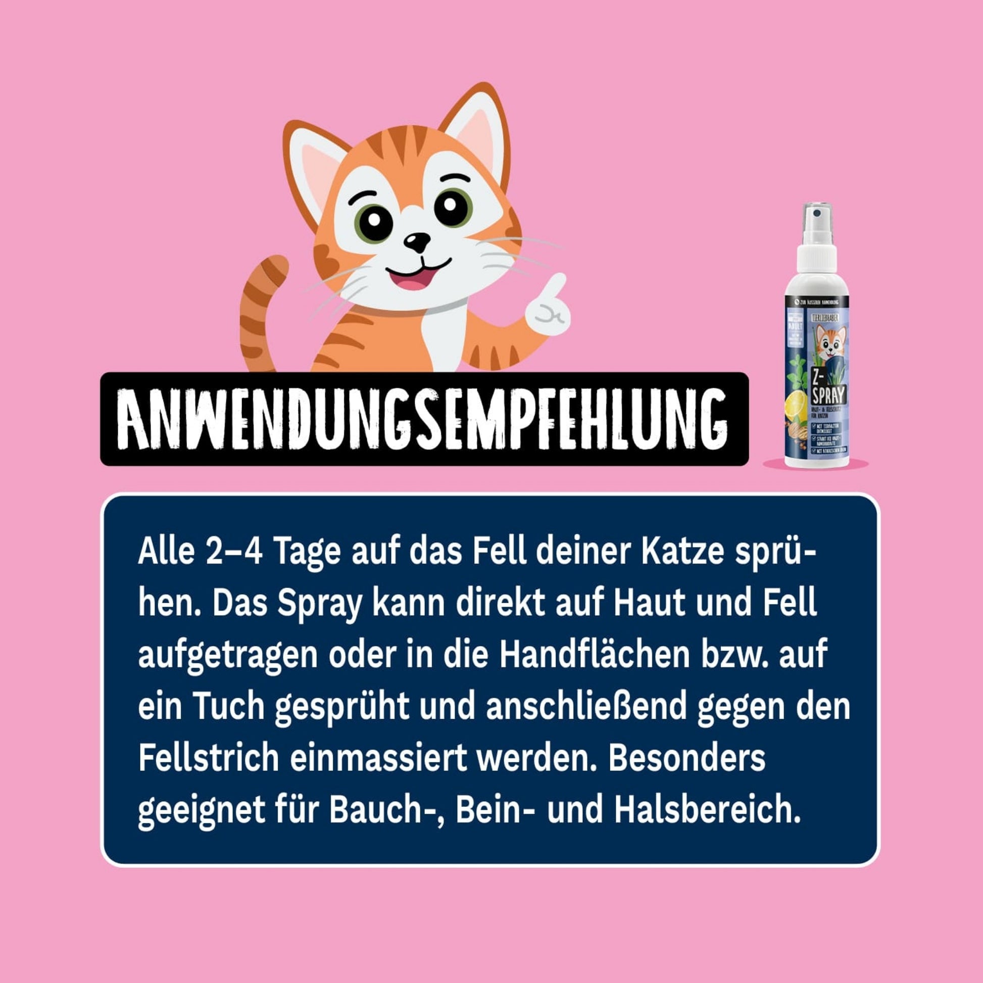 Tierliebhaber Z-Spray Katze 150 ml