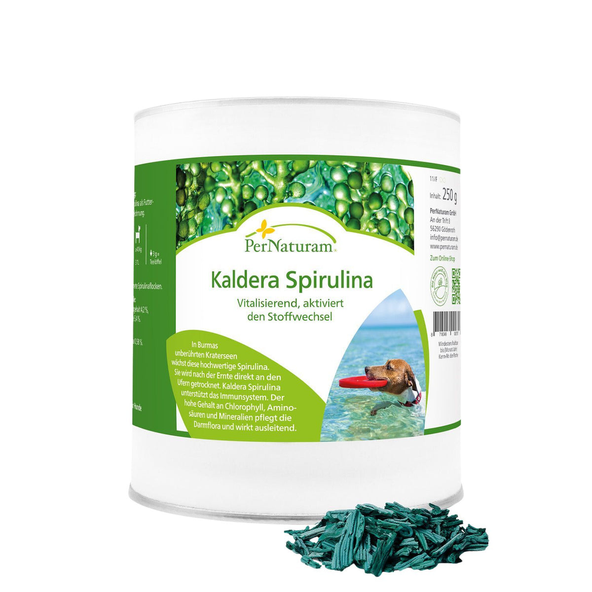 PerNaturam Kaldera Spirulina 250g für Hunde
