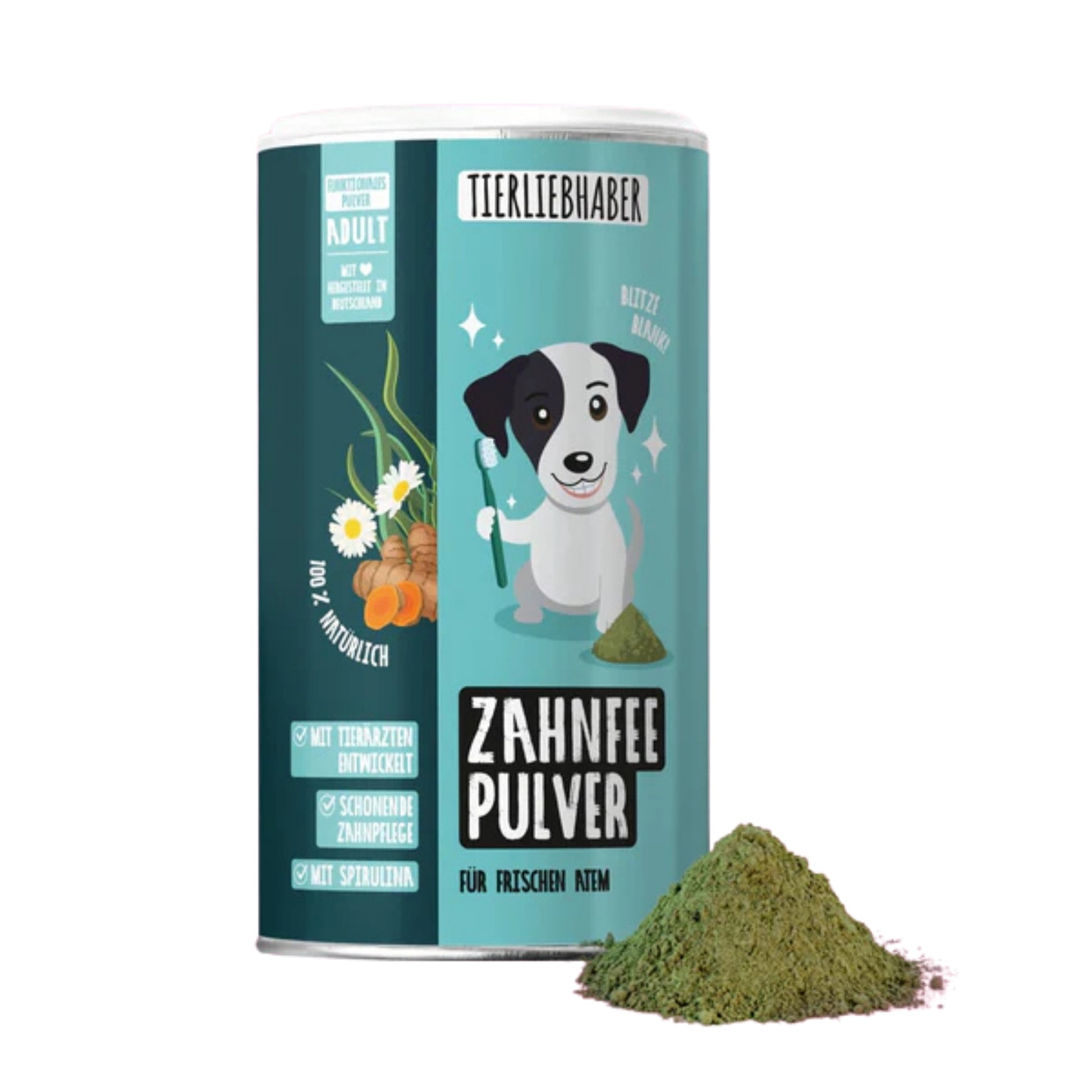 Tierliebhaber Zahnfee- Pulver für Hunde 200g