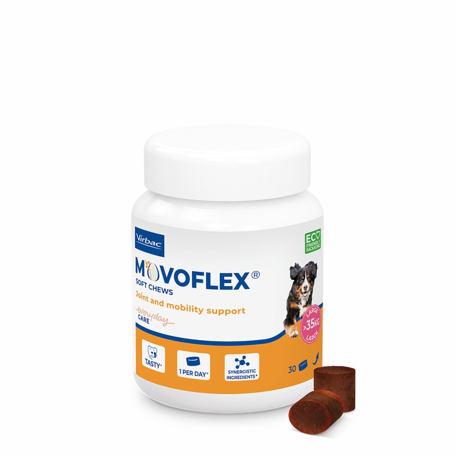 Virbac Movoflex L Soft Chews f. Hunde >35kg MHD 30.09.2026