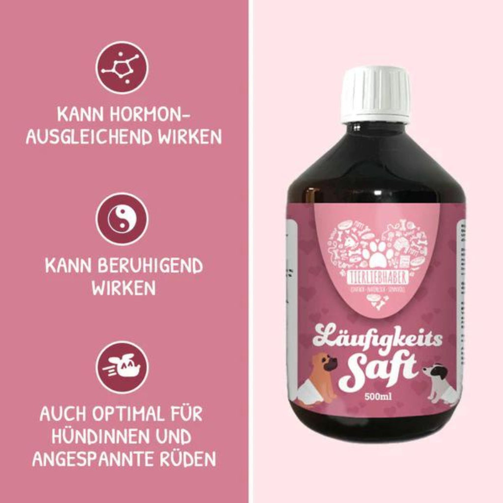 Tierliebhaber Hormon Balance Saft für Hund 500 ml