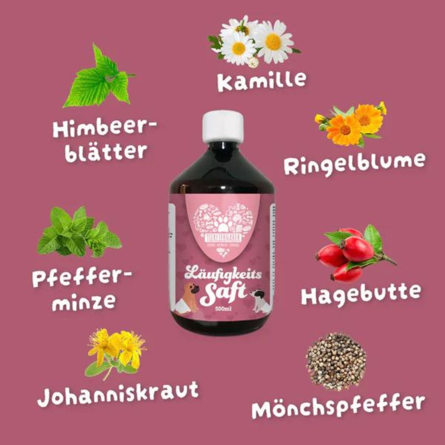 Tierliebhaber Hormon Balance Saft für Hund 500 ml