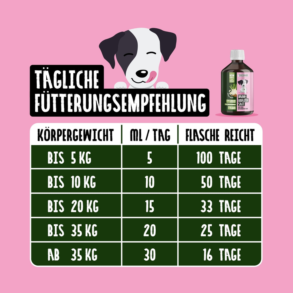 Tierliebhaber Darmkräuter Saft 500ml