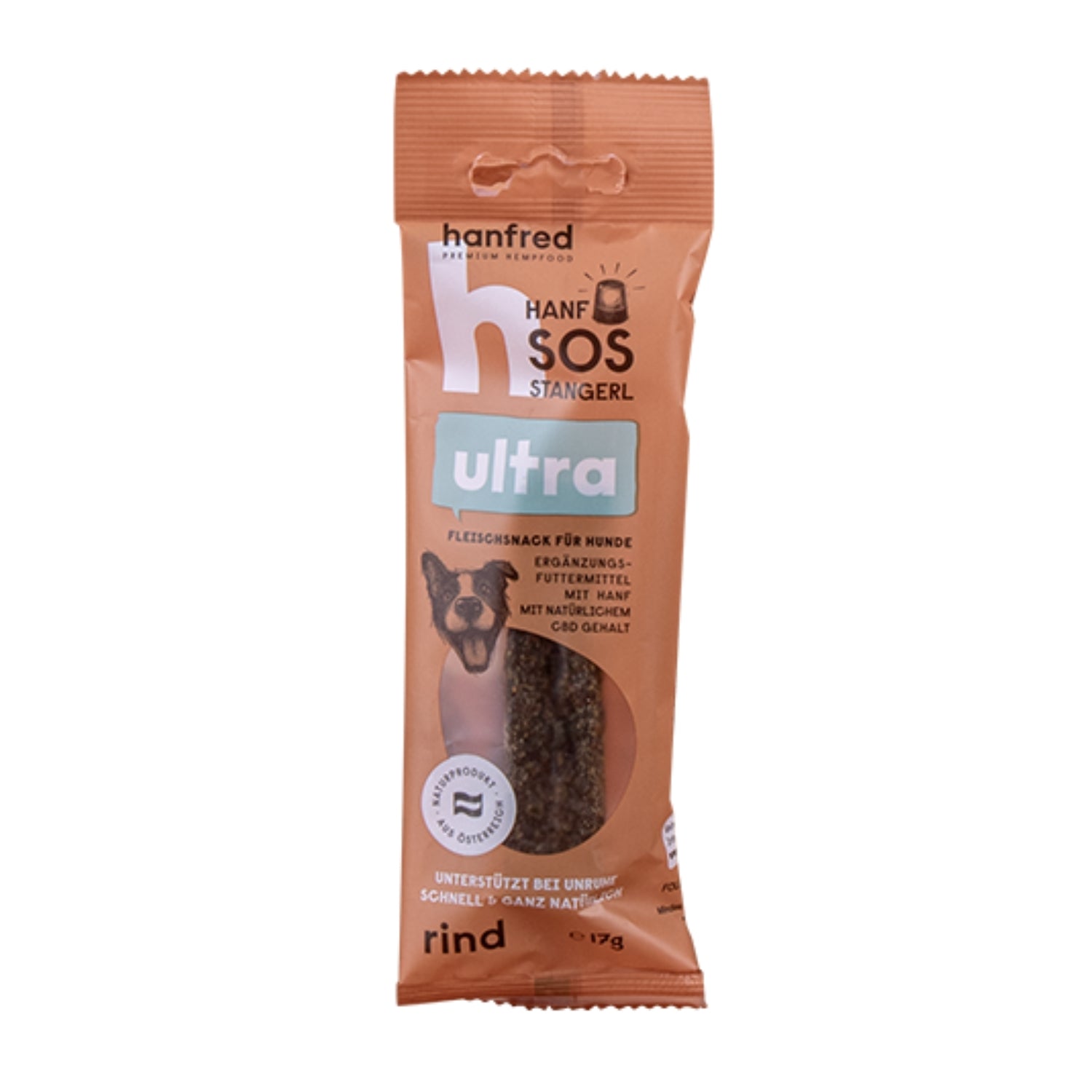 Hanfred SOS Ultra Rind für Hunde 17g