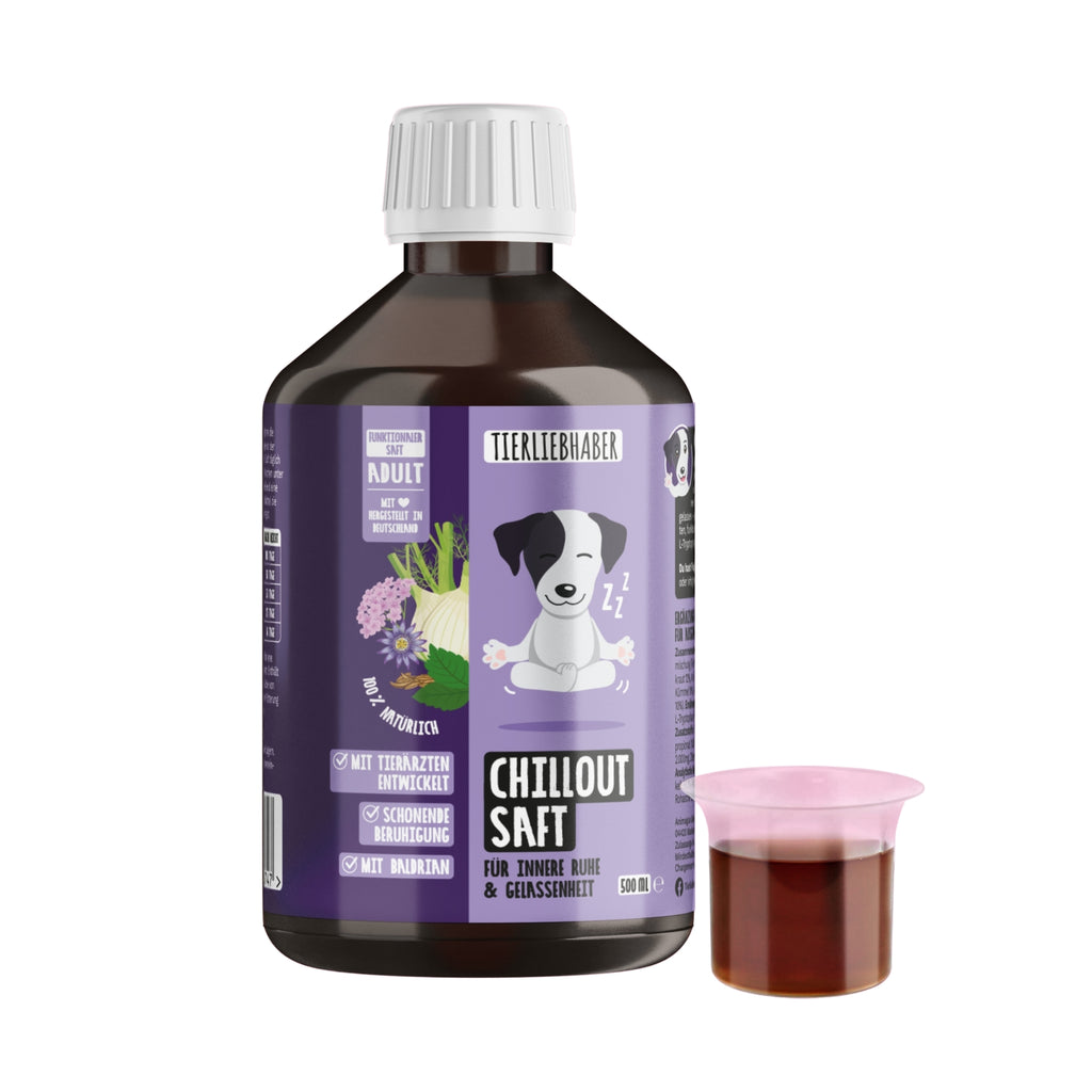 Tierliebhaber Chillout Saft für Hunde 500ml