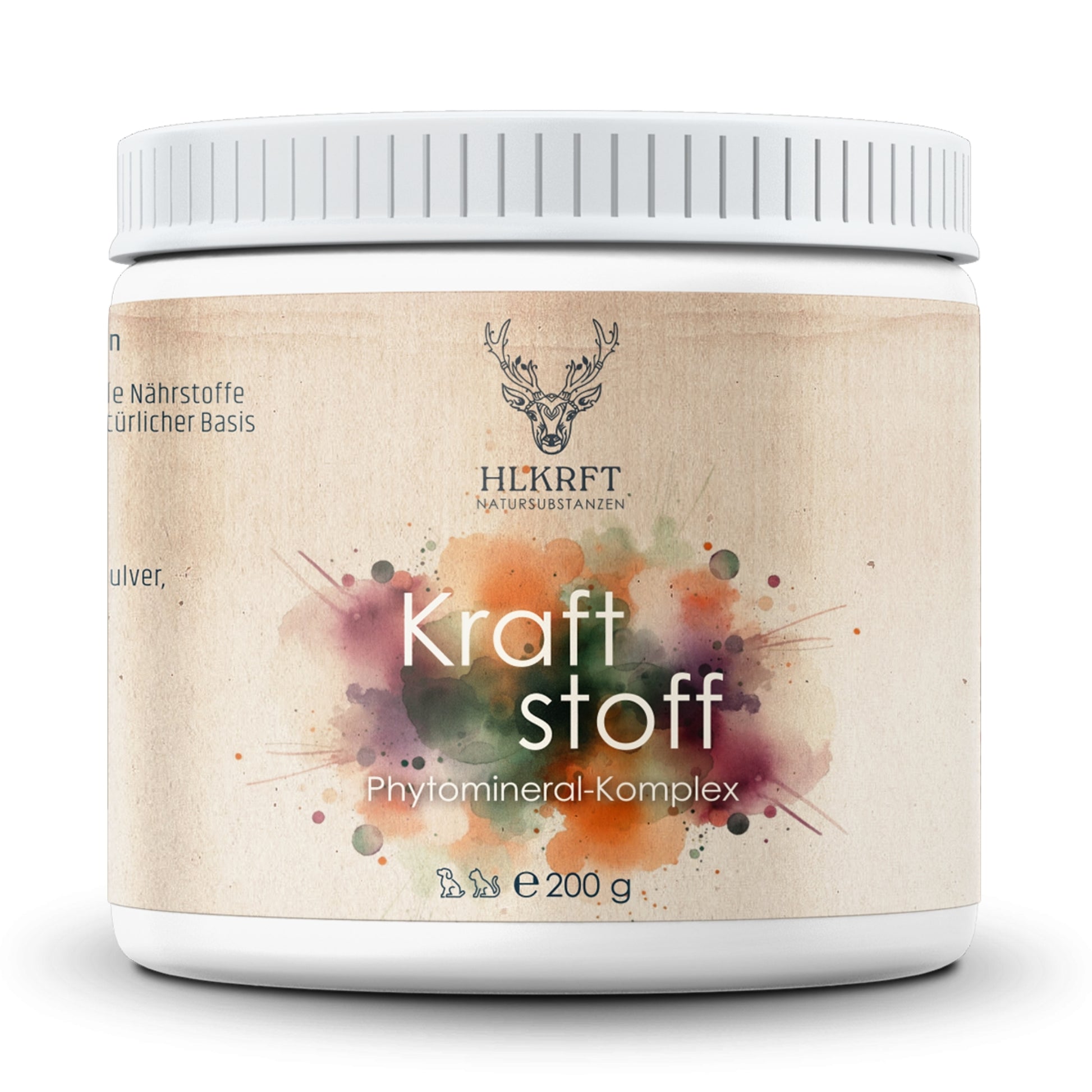 Hlkrft Kraftstoff Phytomineral-Komplex für Hunde und Katzen 200g