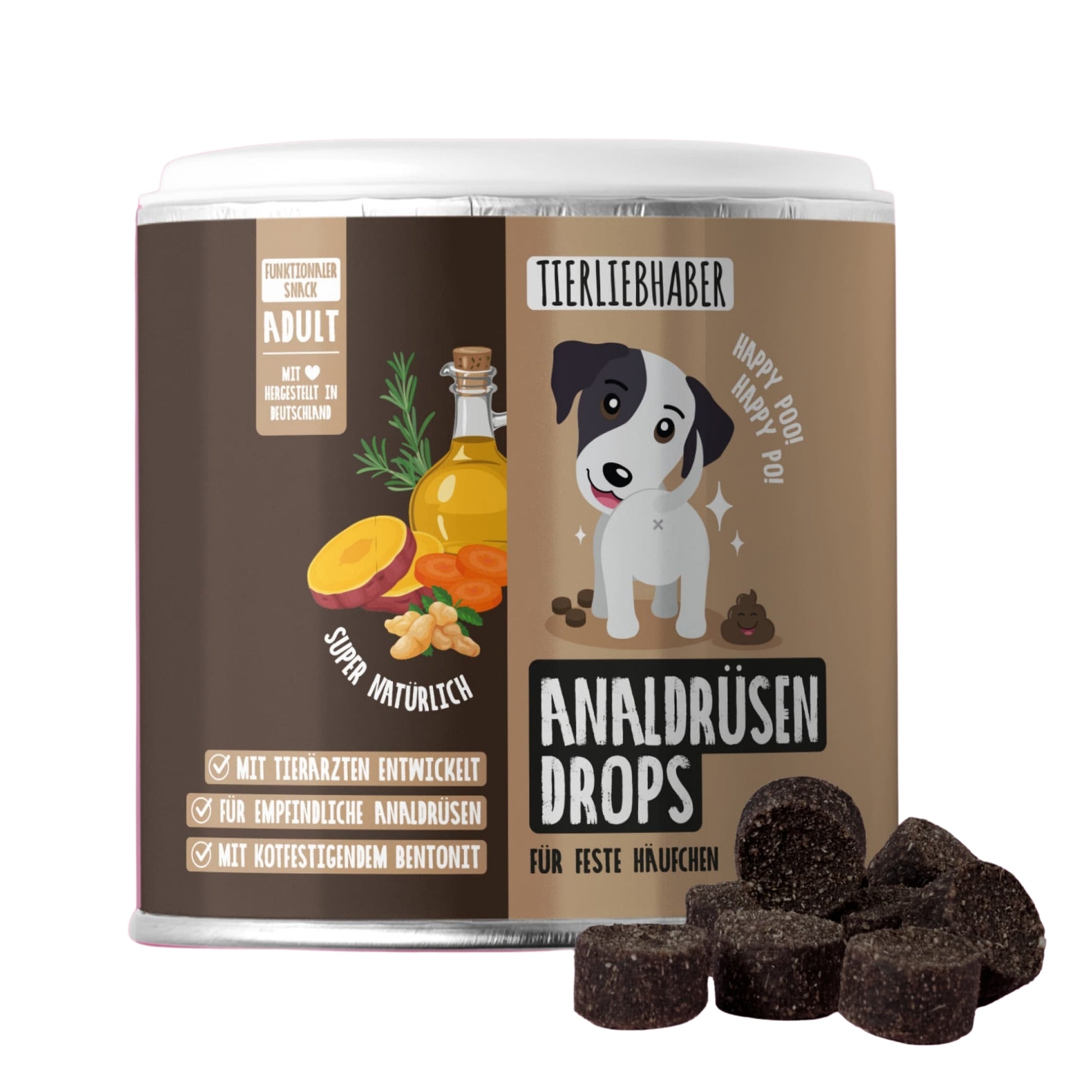 Tierliebhaber Analdrüsen Drops für Hunde 350g
