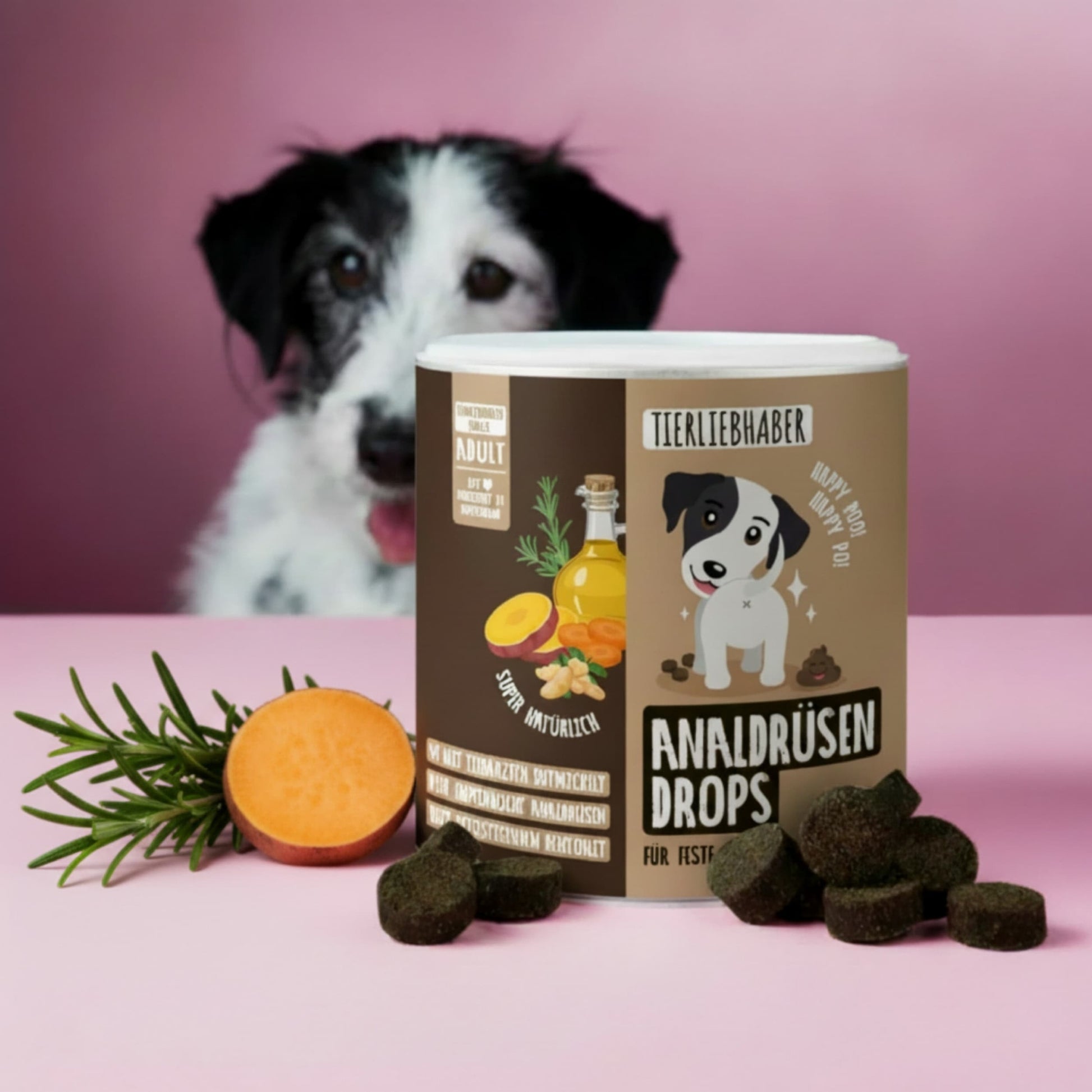 Tierliebhaber Analdrüsen Drops für Hunde 350g