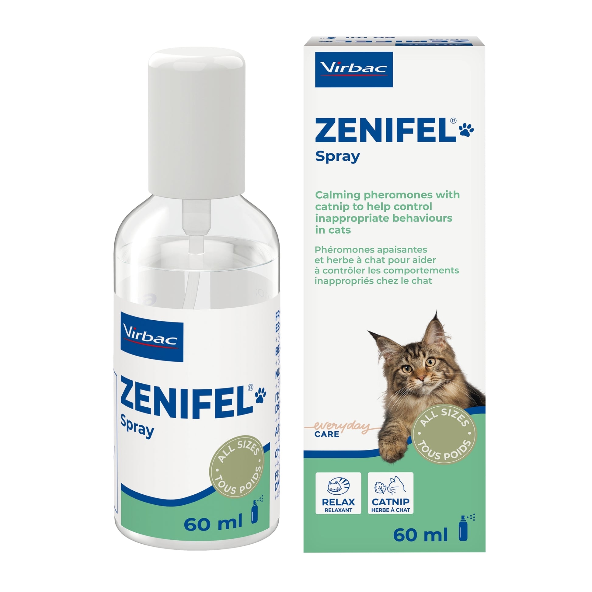 Virbac Zenifel Spray für Katzen 60ml
