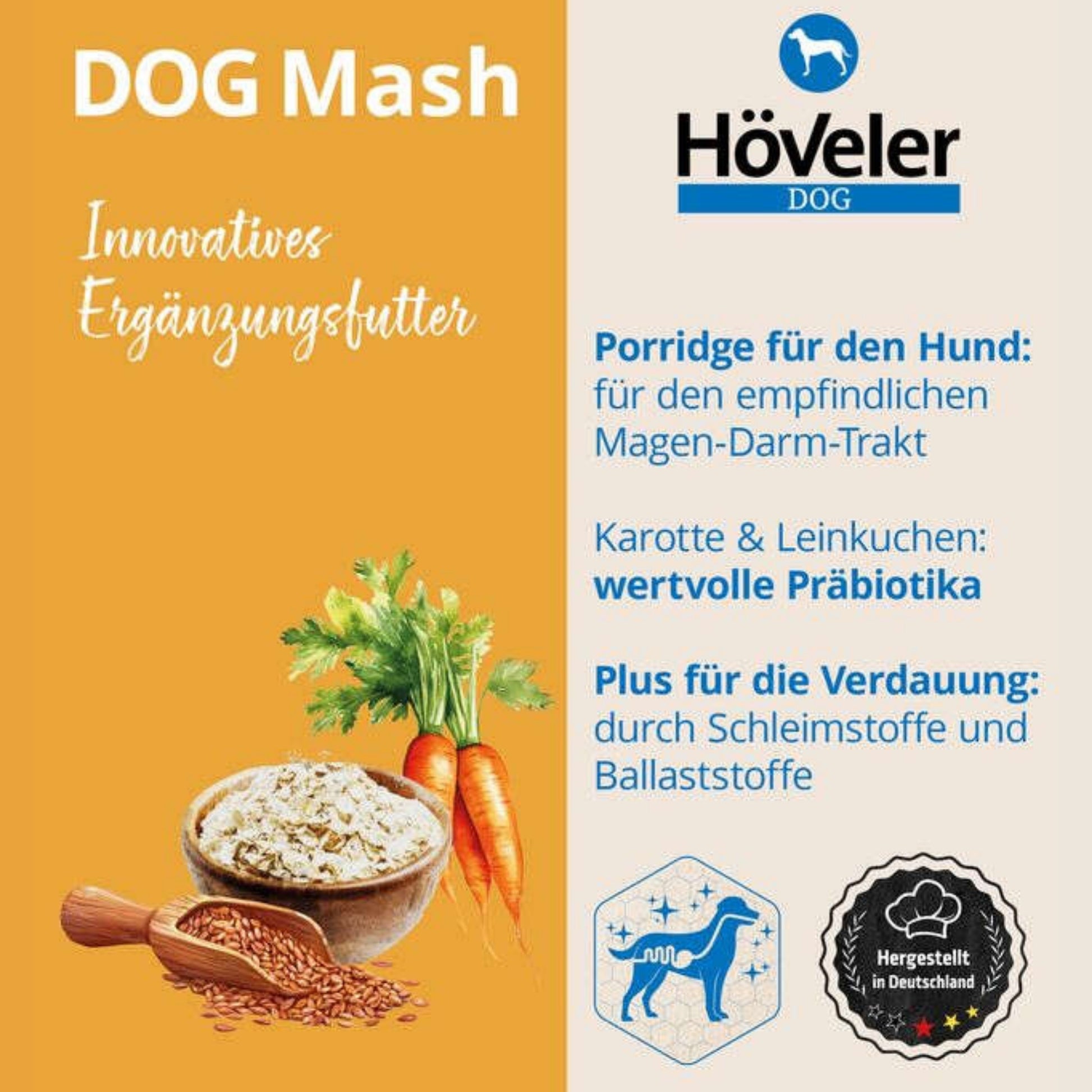 Höveler DOG Mash für Hunde 700g