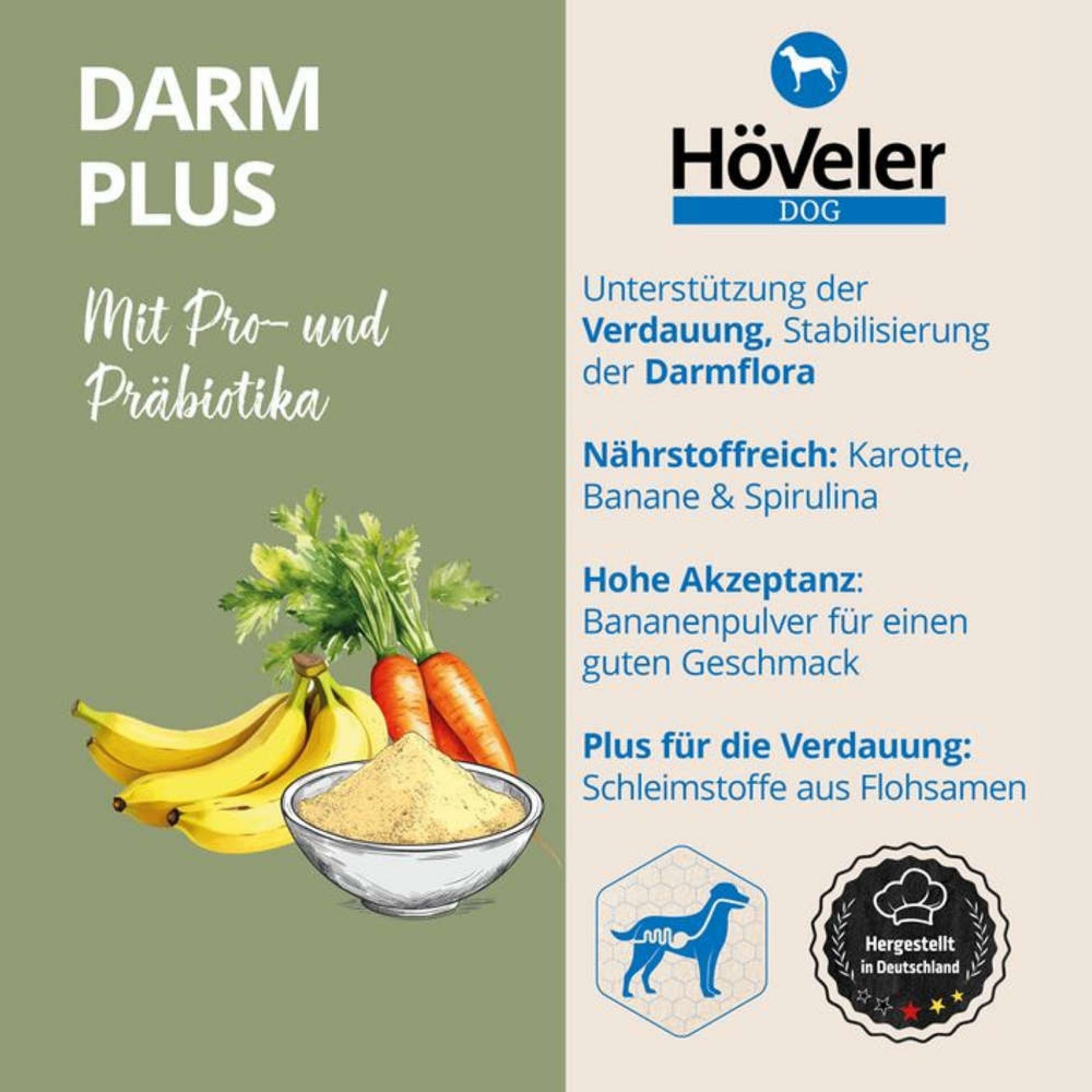 Höveler DOG Darm Plus für Hunde 150g