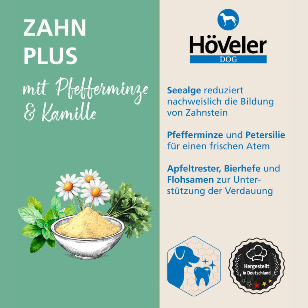 Höveler DOG Zahn Plus für Hunde 150g