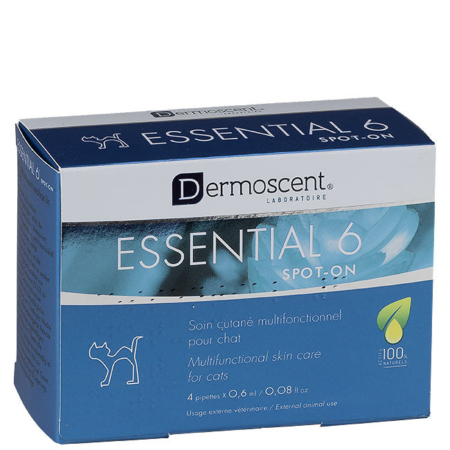 Dermoscent Essential 6 spot-on Katze 4x0,6ml