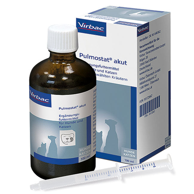 Virbac Pulmostat akut für Hunde und Katzen 100ml