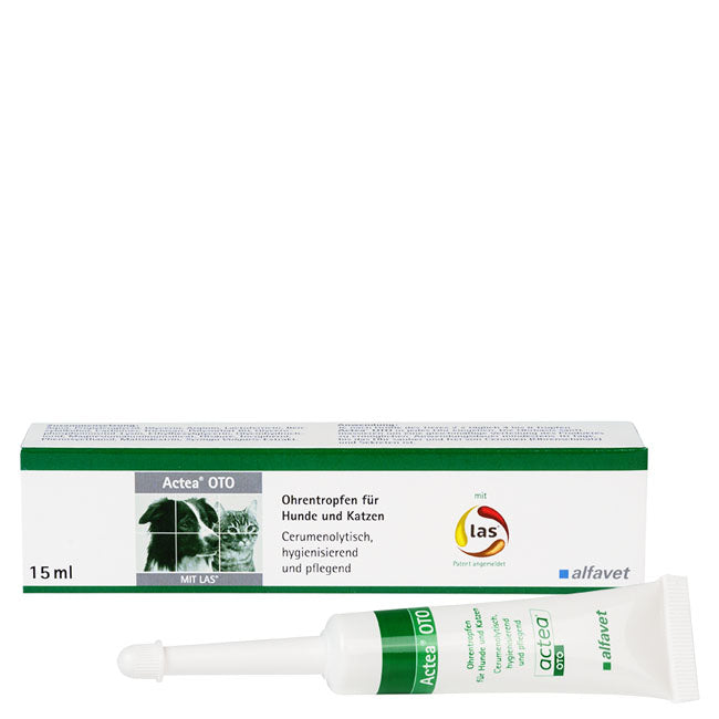 Actea Oto 15ml Ohrenpflege Tropfen für Hunde und Katzen