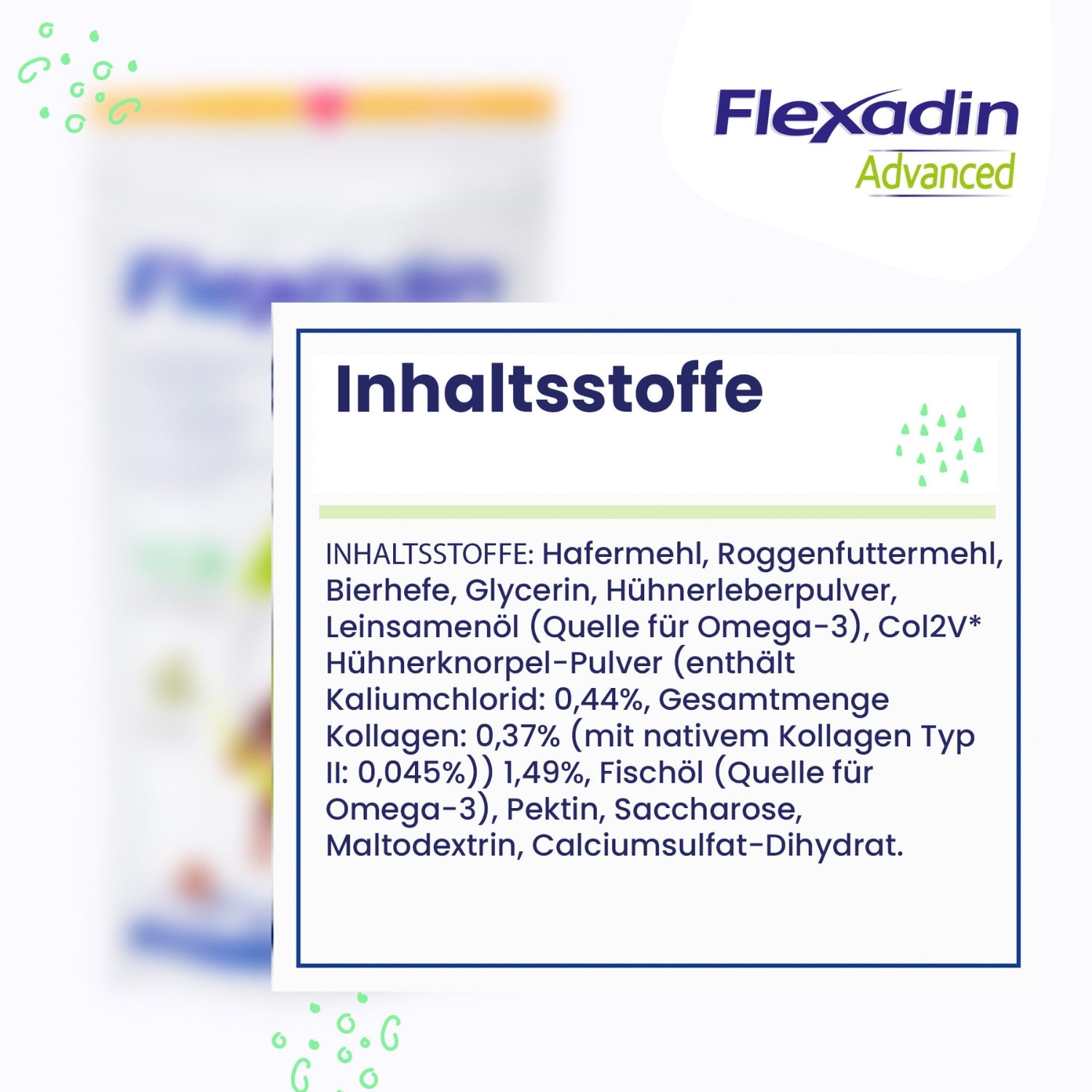 Flexadin advanced für Hunde 60 chews