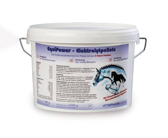 EquiPower Elektrolytpellets 3000g