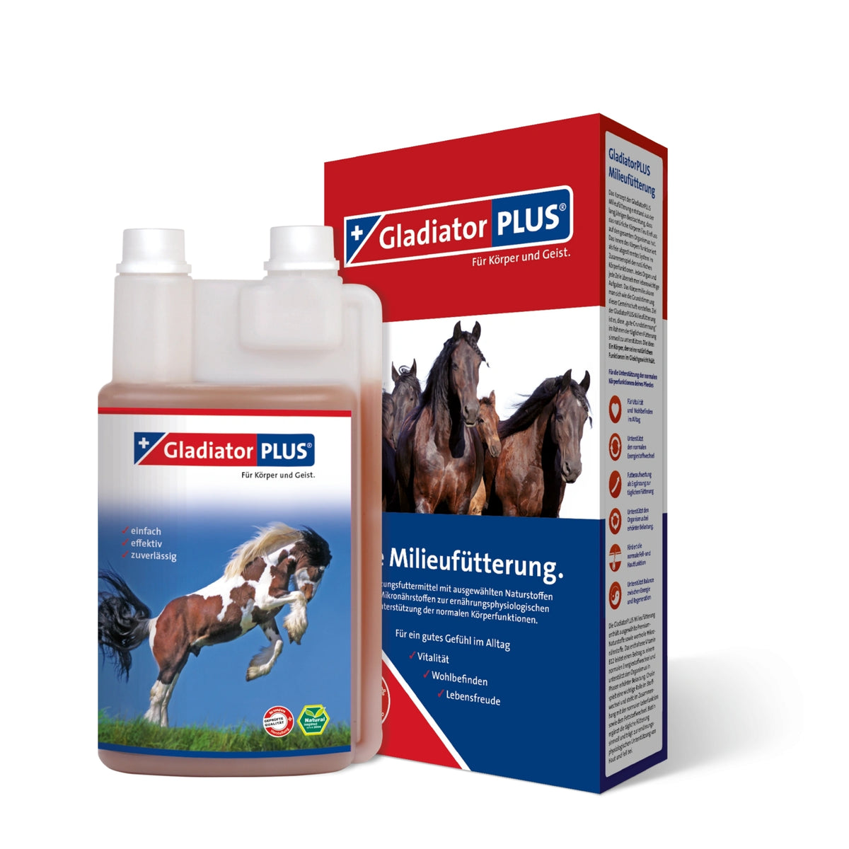 GladiatorPlus Milieufütterung Pferd 500ml