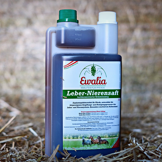 Ewalia Leber-Nierensaft für Pferde 1000ml